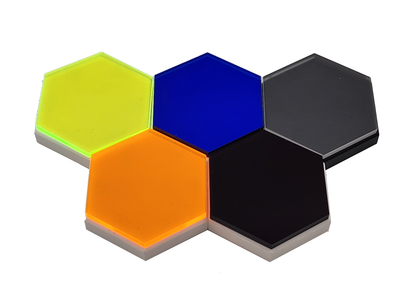 Acrylic Status Tiles - 5 Pack